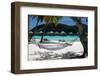 Hammock on Bora Bora Beach-Woolfy-Framed Photographic Print