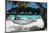 Hammock on Bora Bora Beach-Woolfy-Mounted Photographic Print