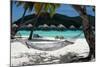 Hammock on Bora Bora Beach-Woolfy-Mounted Photographic Print