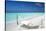Hammock on Tropical Beach, Maldives, Indian Ocean, Asia-Sakis Papadopoulos-Stretched Canvas