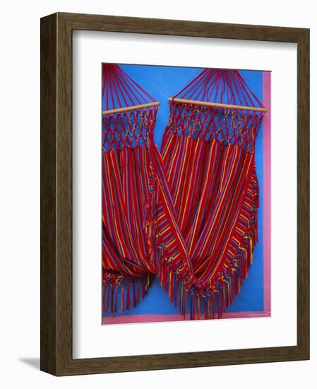 Hammock, Taquira, Boyaca Region, Colombia, South America-D Mace-Framed Photographic Print