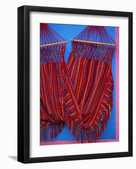 Hammock, Taquira, Boyaca Region, Colombia, South America-D Mace-Framed Photographic Print