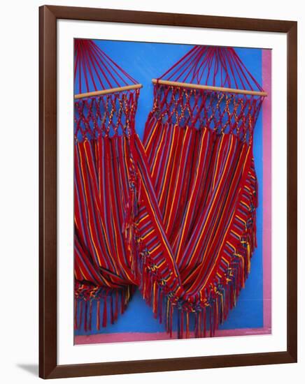 Hammock, Taquira, Boyaca Region, Colombia, South America-D Mace-Framed Photographic Print