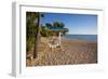 Hammock, Turner's Beach, St. Mary, Antigua, Leeward Islands-Frank Fell-Framed Photographic Print