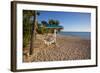 Hammock, Turner's Beach, St. Mary, Antigua, Leeward Islands-Frank Fell-Framed Photographic Print