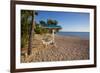 Hammock, Turner's Beach, St. Mary, Antigua, Leeward Islands-Frank Fell-Framed Photographic Print