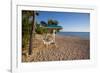 Hammock, Turner's Beach, St. Mary, Antigua, Leeward Islands-Frank Fell-Framed Photographic Print