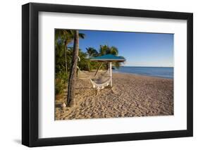 Hammock, Turner's Beach, St. Mary, Antigua, Leeward Islands-Frank Fell-Framed Photographic Print