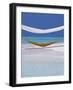 Hammock under Shelter on Tropical Beach, Maldives, Indian Ocean, Asia-Sakis Papadopoulos-Framed Photographic Print