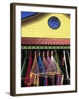 Hammocks, Cozumel, Mexico-Walter Bibikow-Framed Premium Photographic Print