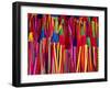 Hammocks Displayed for Sale at Market, Barranquilla, Colombia-Krzysztof Dydynski-Framed Photographic Print