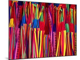 Hammocks Displayed for Sale at Market, Barranquilla, Colombia-Krzysztof Dydynski-Mounted Photographic Print