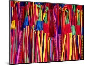 Hammocks Displayed for Sale at Market, Barranquilla, Colombia-Krzysztof Dydynski-Mounted Photographic Print