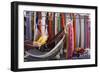 Hammocks for sale, Otovalo craft market, Otovalo, Ecuador, South America-Peter Groenendijk-Framed Premium Photographic Print