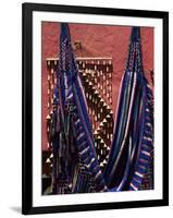 Hammocks for Sale, Raquira, Boyaca District, Colombia, South America-Jane O'callaghan-Framed Photographic Print