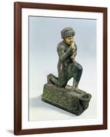 Hammurabi, King of Babylon, Praying Before a Sacred Tree, circa 1750 BC-null-Framed Giclee Print