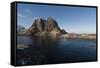 Hamnoy, Lofoten Islands, Arctic, Norway, Scandinavia-Sergio Pitamitz-Framed Stretched Canvas