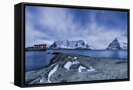 Hamnoy, Lofoten Islands, Norway-ClickAlps-Framed Stretched Canvas