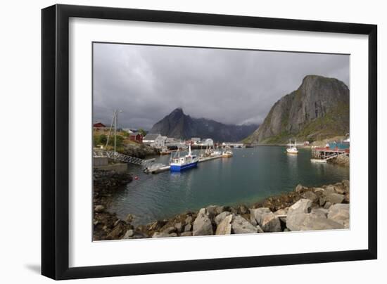 Hamnoya, Moskenesoya Island, Lofoten Islands, Norway, Scandinavia-Gary Cook-Framed Photographic Print