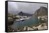 Hamnoya, Moskenesoya Island, Lofoten Islands, Norway, Scandinavia-Gary Cook-Framed Stretched Canvas