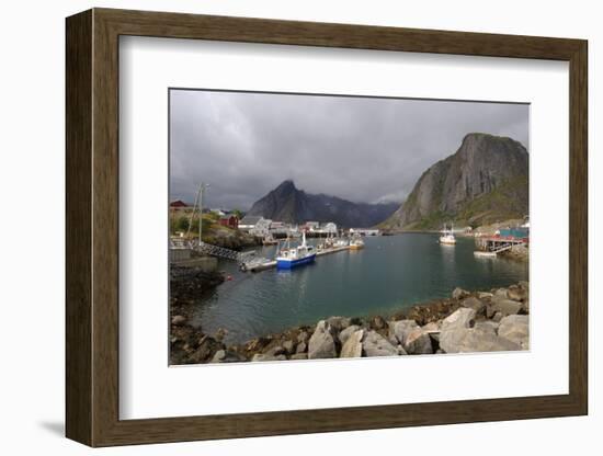 Hamnoya, Moskenesoya Island, Lofoten Islands, Norway, Scandinavia-Gary Cook-Framed Photographic Print