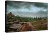 Hampi-Bluehouseproject-Stretched Canvas