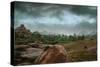 Hampi-Bluehouseproject-Stretched Canvas