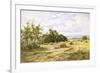 Hampshire Cornfield-Henry Parker-Framed Giclee Print