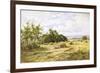 Hampshire Cornfield-Henry Parker-Framed Giclee Print