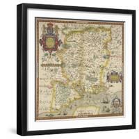 Hampshire-Christopher Saxton-Framed Giclee Print