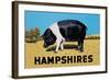 Hampshires-null-Framed Art Print