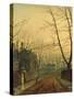 Hampstead - Autumn Gold, 1880-John Atkinson Grimshaw-Stretched Canvas