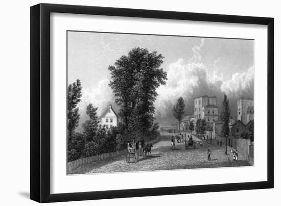 Hampstead Branch Hill-W Westall-Framed Art Print