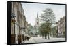 Hampstead, Church Row-null-Framed Stretched Canvas