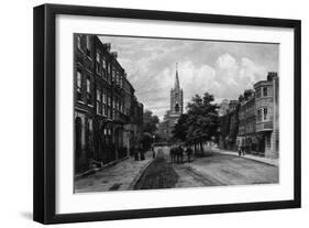 Hampstead Church Row-A.r. Quinton-Framed Art Print