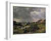 Hampstead Heath, Branch Hill Pond, 1828-John Constable-Framed Giclee Print