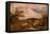 Hampstead Heath, C.1855-56 (Oil on Canvas)-John Linnell-Framed Stretched Canvas