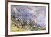 Hampstead Heath from Near Well Walk, 1834-John Constable-Framed Giclee Print