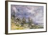 Hampstead Heath from Near Well Walk, 1834-John Constable-Framed Giclee Print