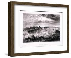 Hampstead Heath, Hampstead, London, 1832-David Lucas-Framed Giclee Print