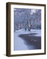 Hampstead Heath in Winter, North London, England, United Kingdom, Europe-Ben Pipe-Framed Photographic Print