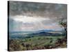 Hampstead Heath with Harrow in the Distance, C1821-John Constable-Stretched Canvas