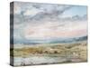 Hampstead heath, with pond and bathers, 1821-John Constable-Stretched Canvas