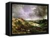 Hampstead Heath-John Constable-Framed Stretched Canvas