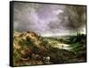 Hampstead Heath-John Constable-Framed Stretched Canvas