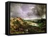 Hampstead Heath-John Constable-Framed Stretched Canvas