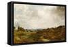 Hampstead Heath-John Constable-Framed Stretched Canvas