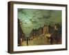 Hampstead Hill, Looking Down Heath Street, 1881-Grimshaw-Framed Giclee Print