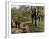 Hampstead Ponds, Hampstead Heath, London, England, United Kingdom-David Hughes-Framed Photographic Print