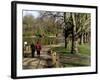 Hampstead Ponds, Hampstead Heath, London, England, United Kingdom-David Hughes-Framed Photographic Print